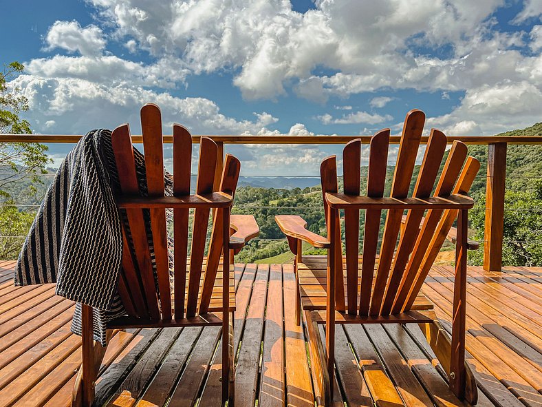 Casa Contemporânea 1.630m Altitude (Casa Vista)